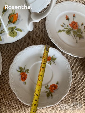 Баварски порцелан Mitterteich, снимка 8 - Сервизи - 33625549