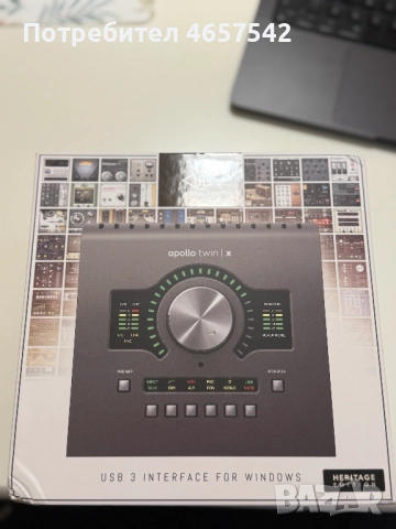 Universal Audio Apollo Twin X Duo Heritage Edition USB 3.0 Audio Interface, снимка 7 - Други - 52499833