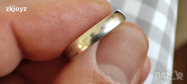 СРЕБЪРЕН ПРЪСТЕН 4.45 ГРАМА/ ПРОБА 925, снимка 5 - Пръстени - 43675433