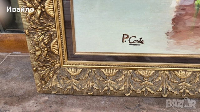 Красива барокова картина 075, снимка 4 - Картини - 52465217