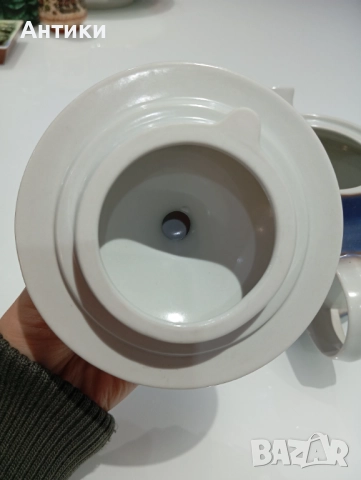 Goebel стар порцеланов чайник , снимка 7 - Чинии - 52471075