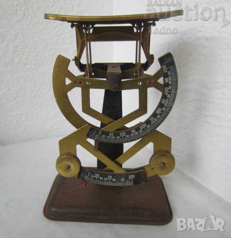 Везни, пощенска ВЕЗНА стара и голяма декоративна , снимка 2 - Антикварни и старинни предмети - 28880899