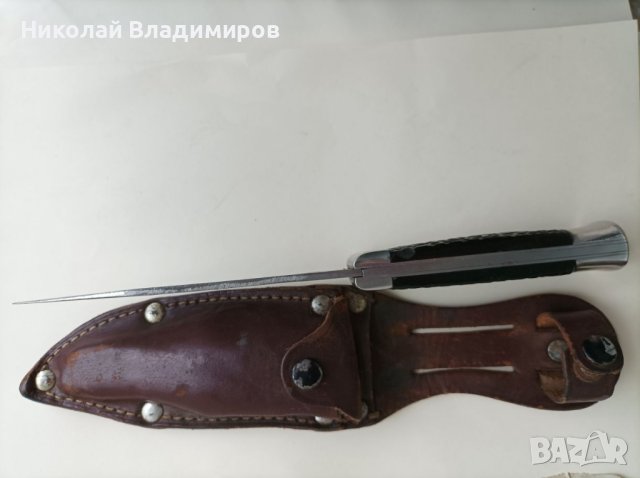 Български нож ножче П.Денев Габрово Шипка кама, снимка 6 - Ножове - 40531533