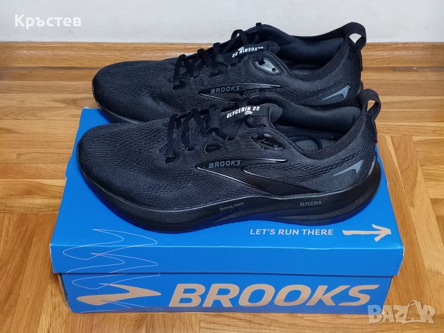 Мъжки маратонтки Brooks Glycerin 22 Wide в рамер 45  (29.5см / 2E) , снимка 4 - Спортни обувки - 52908938