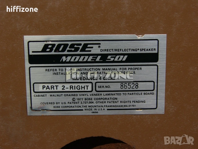 Тонколони  Bose 501 / , снимка 7 - Тонколони - 53413973