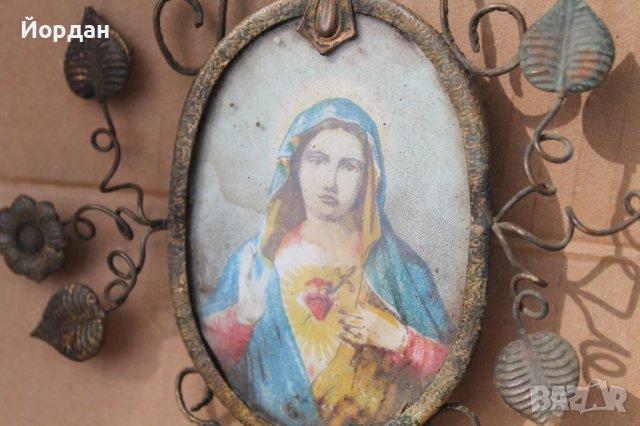 Стар домашен иконостас , снимка 6 - Антикварни и старинни предмети - 36712884