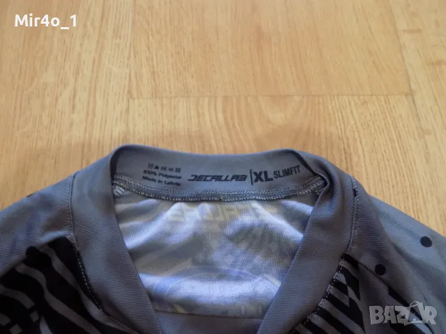 мото крос тениска jecallra mtb блуза вело джърси колоездене мъжко оригинал slim fit XL, снимка 6 - Спортни дрехи, екипи - 49833161