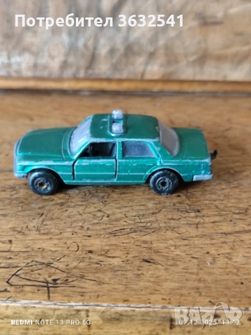 Продавам количка MATCHBOX mercedes 450 sel 1979 made in Bulgaria.