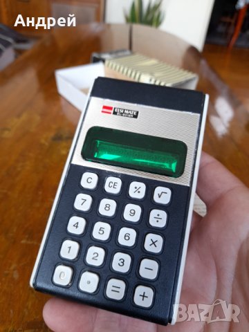Стар калкулатор Sharp Elsi Mate, снимка 3 - Антикварни и старинни предмети - 37305660