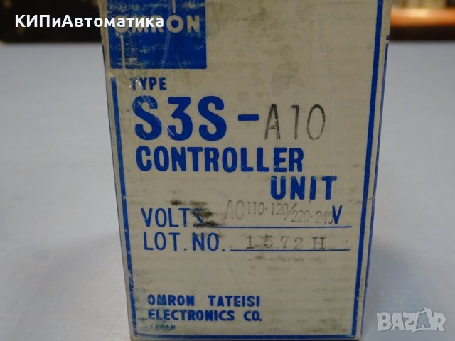 контролер Omron S3S-A10 Controller, снимка 9 - Резервни части за машини - 37728665