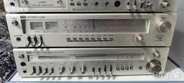 Стерео усилвател, тунер и дек ITT, снимка 4 - Ресийвъри, усилватели, смесителни пултове - 49928522