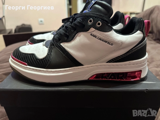 Уникални маратонки Karl Lagerfeld, снимка 7 - Маратонки - 51480309