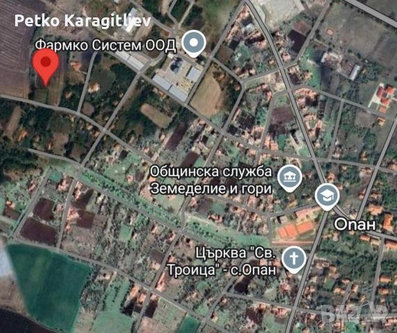 УПИ/с. Опан/ 2000 кв. м, снимка 3 - Парцели - 52403809