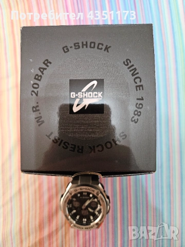 casio g-shock wave ceptor solar gst-w110-1a, снимка 6 - Мъжки - 53494407