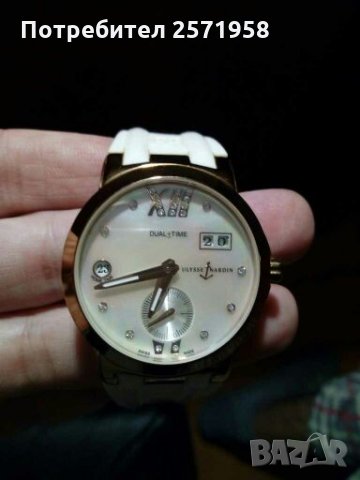 Ulysse Nardin Dual -Time , снимка 4 - Дамски - 28217509
