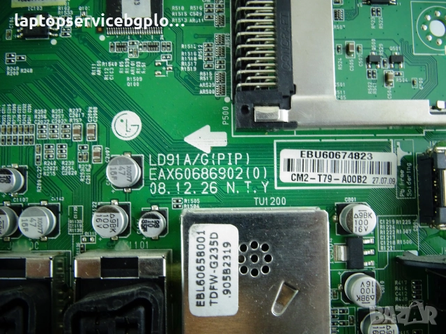 Дънна платка TV LG LD91A EAX60686902 EBU60674823 LC370WUE 42LH4000 LC420WUH , снимка 2 - Части и Платки - 52355554