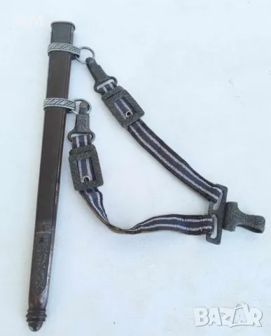 Параден немски офицерски кортик, ( нож , сабя ), снимка 9 - Антикварни и старинни предмети - 50410848