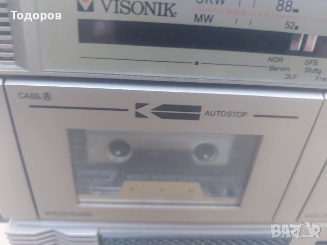 Visonik 215 Stereo Radio Recorder, снимка 10 - Радиокасетофони, транзистори - 51624705