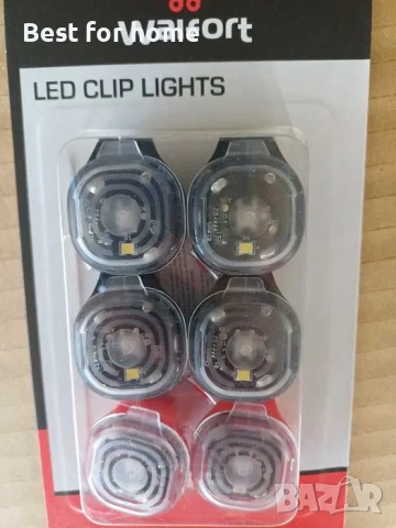 LED лампи с щипки WALFORT с  с 3 настройки на яркостта, снимка 3 - Лед осветление - 53019576