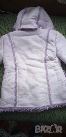 Детско кожухче , светло лилаво, снимка 4 - Детски якета и елеци - 27093418
