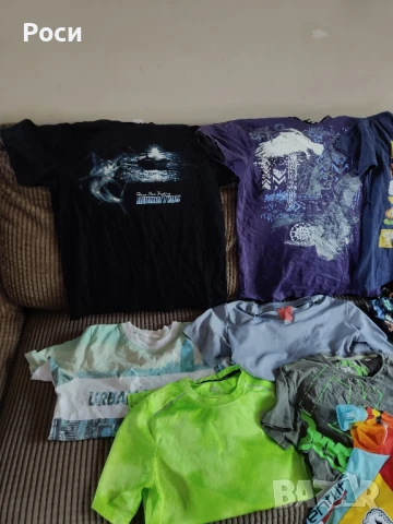 Лот летни дрехи за момче 11-12 год, снимка 2 - Детски панталони и дънки - 50978382