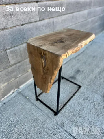 Ръчно изработена Помощна маса Маса за кафе Нощен шкаф Мебел с няколко предназначения , снимка 3 - Маси - 47881150
