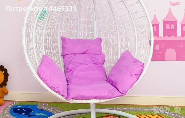 Градинска висяща люлка тип гнездо,яйце–Промоция! 