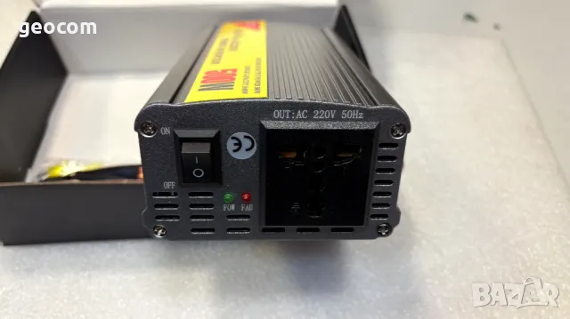 24V към 220V инвертор (500W,Нов,Комплект), снимка 3 - Аксесоари и консумативи - 49840674
