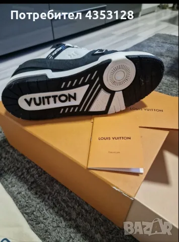 Маратонки Louis Vuitton, снимка 3 - Маратонки - 48619207