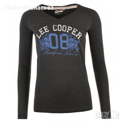 Цветна тениска с къс ръкав щампа " Lee Cooper ",внос от Англия