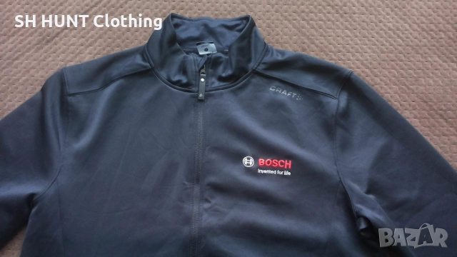 CRAFT BOSCH Stretch Work Fleece Jacket размер XL еластична работна горница W4-534, снимка 2 - Суичъри - 51968588