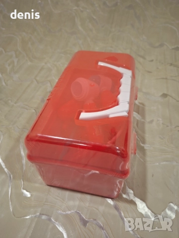 Детски комплект за игра с куфар с лекар - червен, снимка 6 - Образователни игри - 52868632