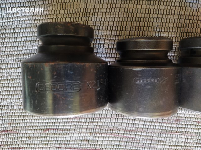 Gedore-belzer големи вложки 1" и 3/4, снимка 5 - Други инструменти - 19973484