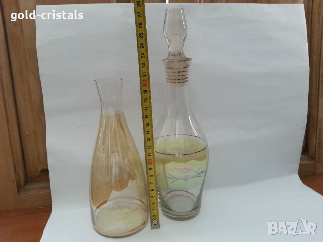 Гарафа бутилка, снимка 2 - Антикварни и старинни предмети - 33488943