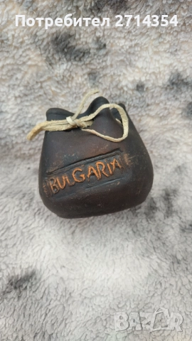 Сувенир керамична торбичка 