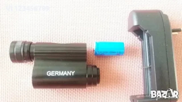 Монокъл 6,5 х20 комбиниран с прожектор