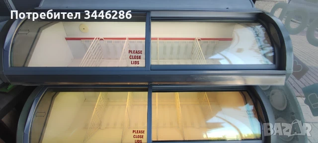 Витрина фризер тройна за сладолед , снимка 2 - Фризери - 50780859