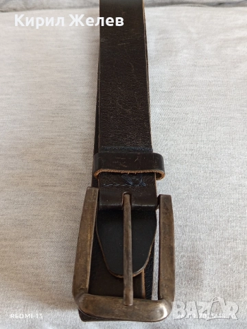Естествена кожа колан здрав винтидж стил 49389, снимка 6 - Колани - 51847438