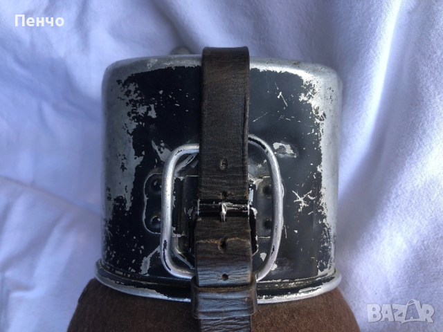 стара немска военна манерка - 1938/40г. - WEHRMACHT - WWII - ОРИГИНАЛ, снимка 12 - Антикварни и старинни предмети - 45240439