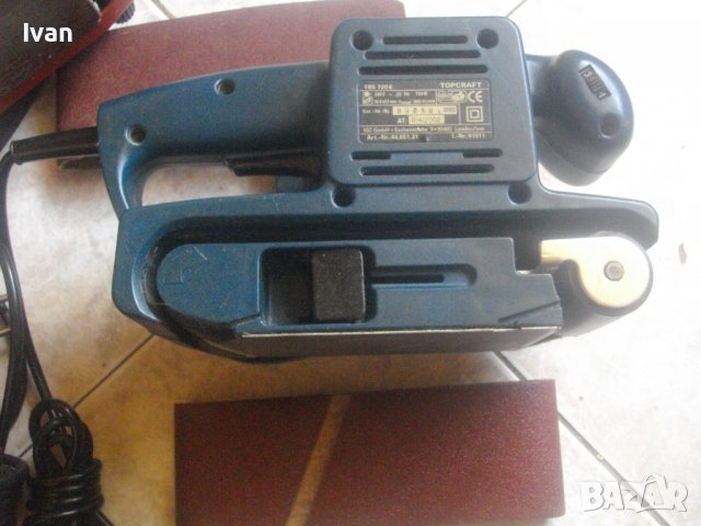 730W-720W-650W-620W-Лентов Шлайф-BOSCH/Skil/TOP CRAFT/GBM-Швейцария/Германия/Холандия/КНР, снимка 12 - Други инструменти - 37370095