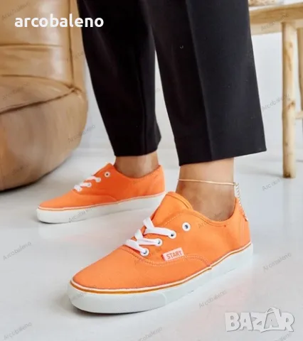 Дамски ниски класически кецове Erla, 4цвята , снимка 4 - Кецове - 49387881