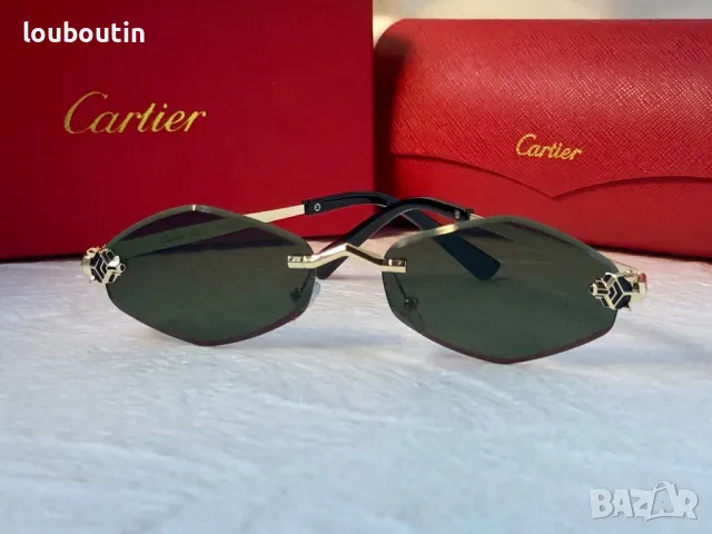 Cartier 2024 дамски слънчеви очила ромб 3 цвята, снимка 14 - Слънчеви и диоптрични очила - 47762983