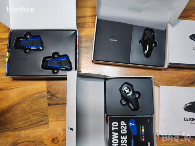НОВИ LEXIN 2 бр. B4FM за 10 водача Bluetooth интеркоми за каска със споделяне на музика..., снимка 12 - Аксесоари и консумативи - 51636393