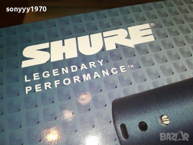 shure beta58a-комплект внос swiss 2805221536, снимка 4 - Микрофони - 36902131