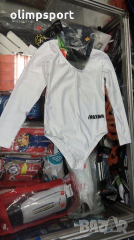 Детско трико с дълъг ръкав и обло деколте ново. Подходящо за гимнастика, танци и балет. Материал 70%, снимка 2 - Художествена гимнастика - 26915236