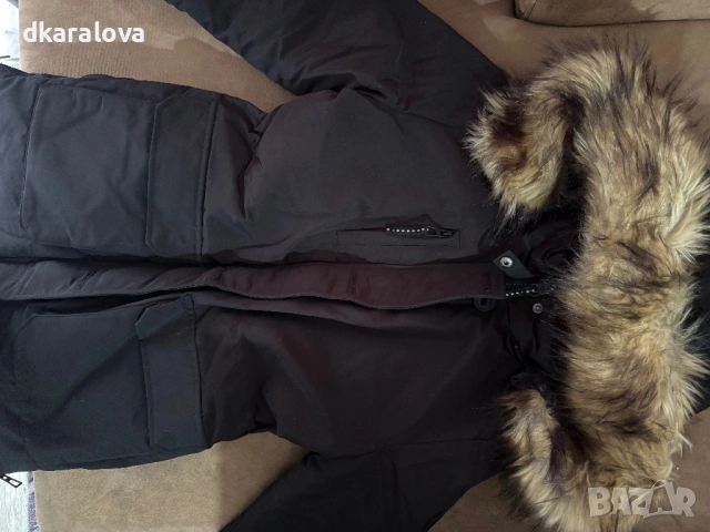 Дамско зимно яке с пух