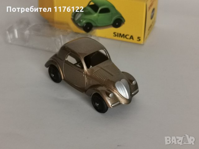 1/43 #35A Dinky Atlas Simca 5 Динки Атлас Симка Нова В Кутия, снимка 3 - Коли, камиони, мотори, писти - 35230635