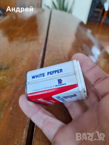 Стар Бял Пипер McCormick, снимка 2 - Други ценни предмети - 43610271