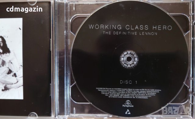 Компакт дискове CD John Lennon – Working Class Hero - The Definitive Lennon, снимка 3 - CD дискове - 35251898