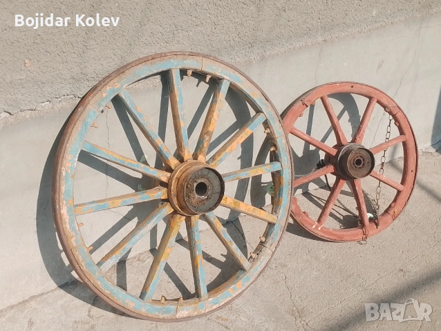 Дървени колелета, снимка 2 - Други - 53131451